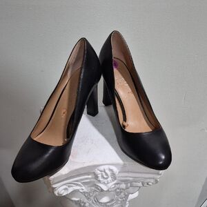 Franco Sarto Classic Black Heels